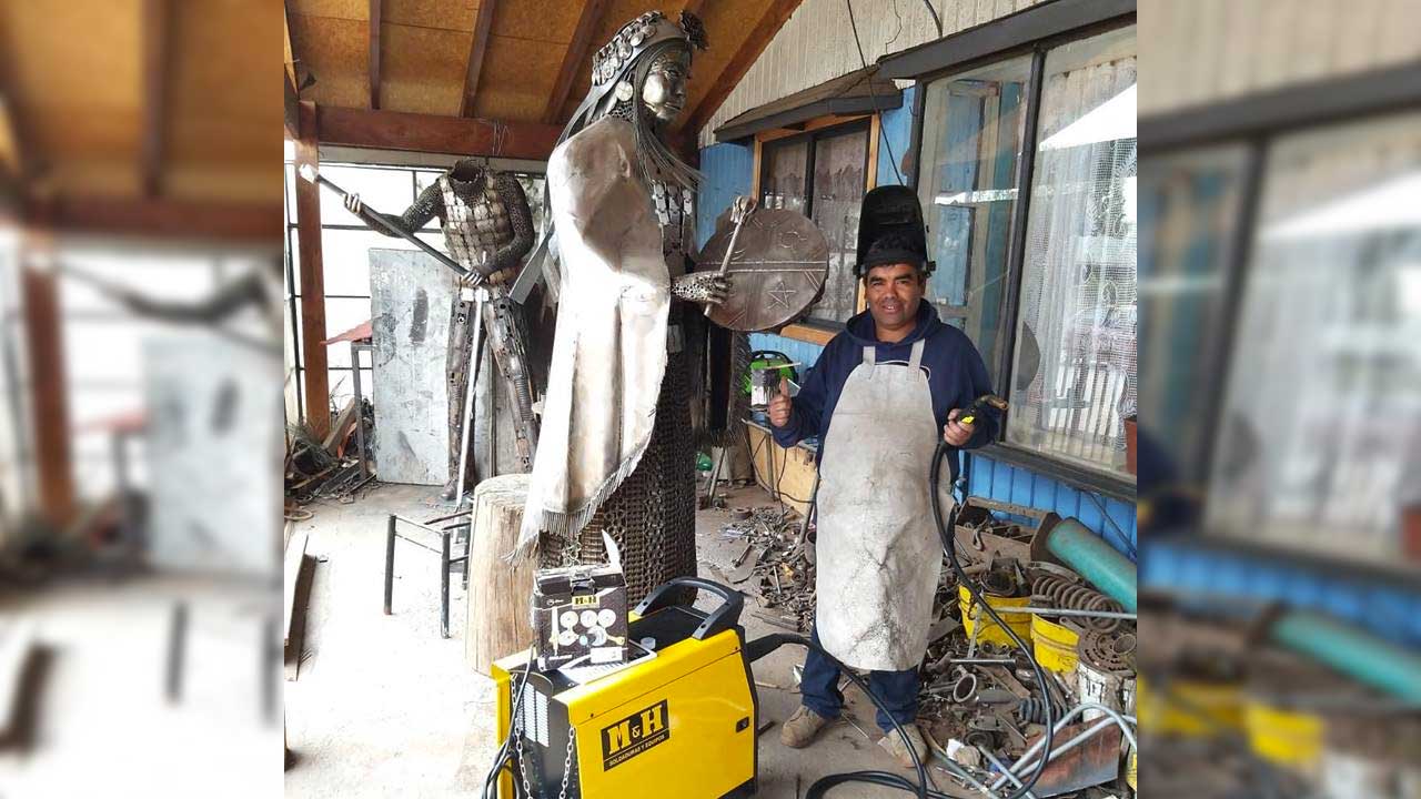 Artesano Lanquino obtiene importante apoyo de Fundación de Andrónico Luksic