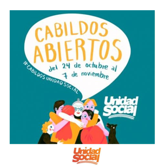 Mesa de Unidad Social entrega información de cómo formar cabildos ciudadanos.