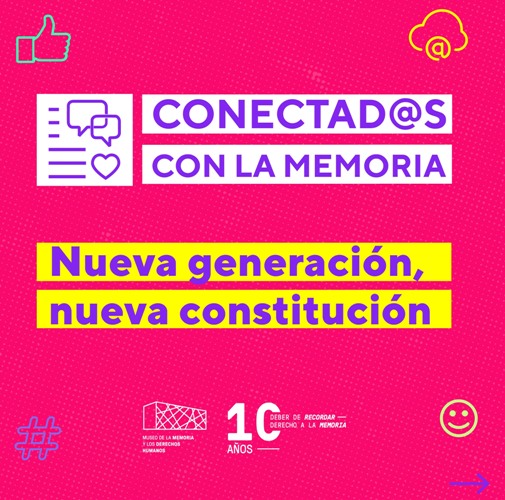 Invitación: Museo de la Memoria y los Derechos Humanos.
