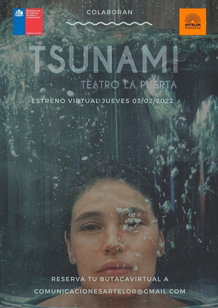 COMPAÑÍA DE TEATRO LA PUERTA ESTRENA TSUNAMI EN VALDIVIA