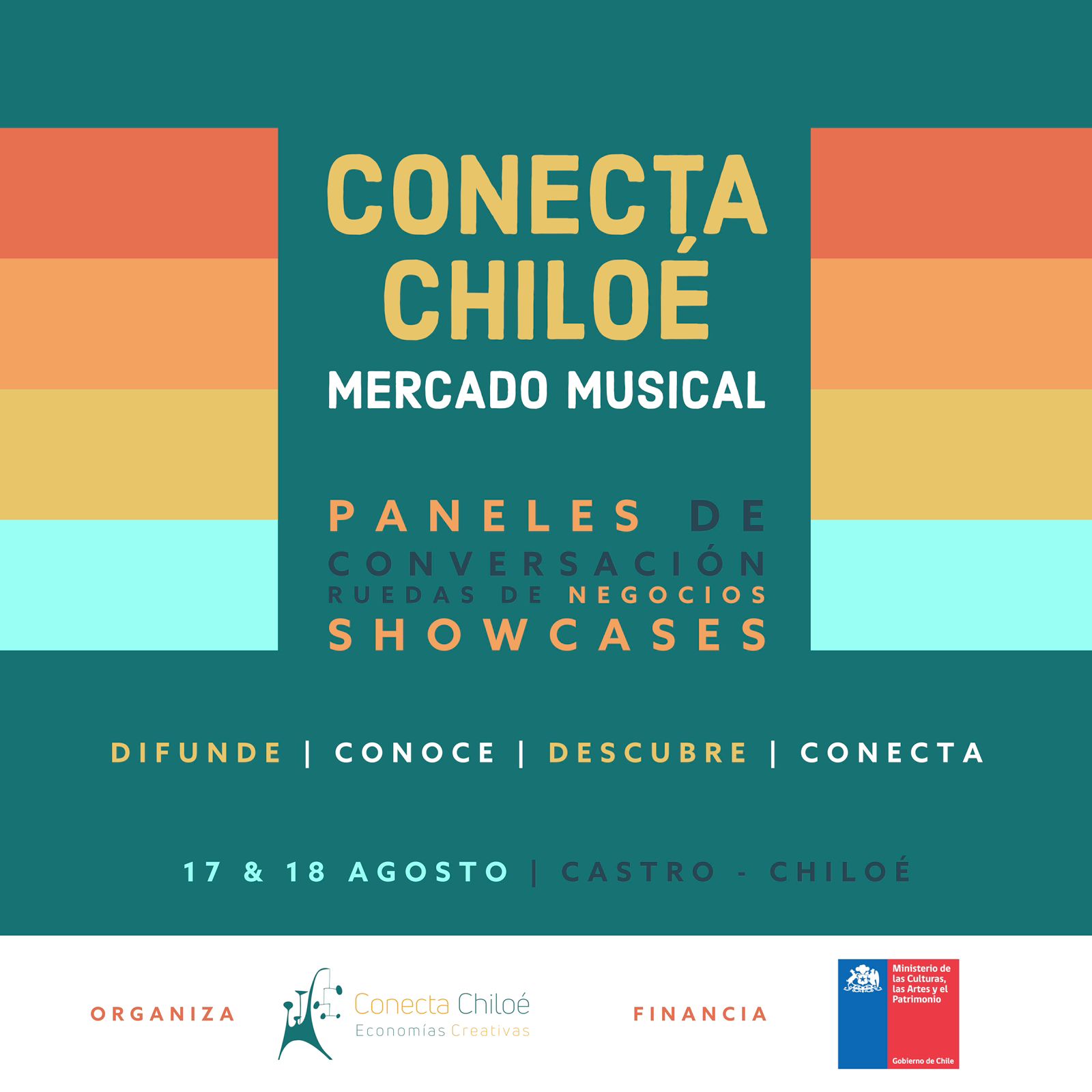 El Mercado Musical Conecta Chiloé se toma la cartelera musical de agosto y apuesta por el desarrollo de las Industrias Creativas en el territorio.