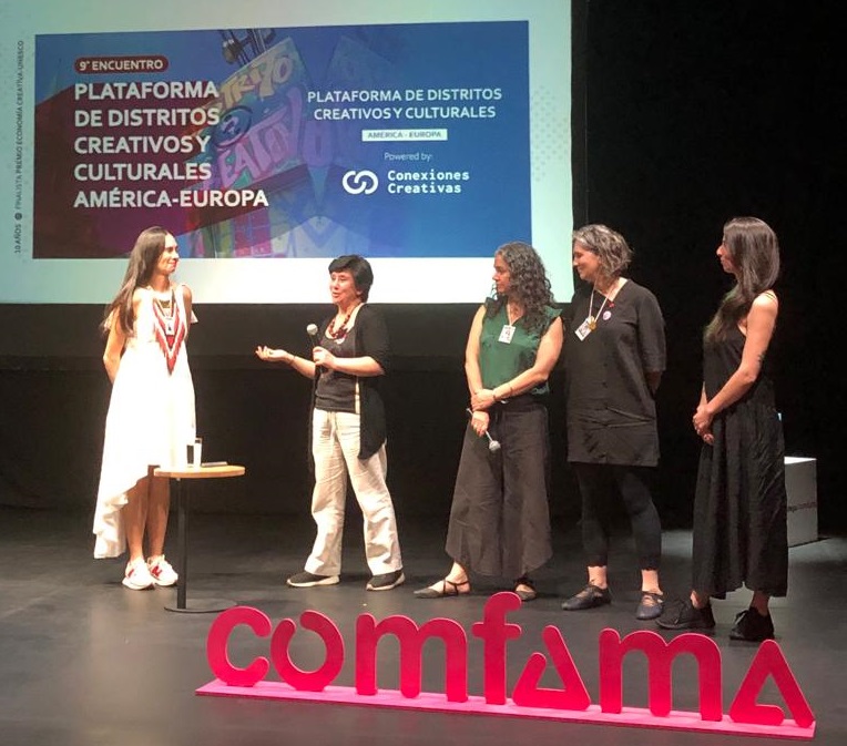Comunidad Creativa Los Ríos representó a Chile en Encuentro de la Plataforma de Distritos Creativos y Culturales  