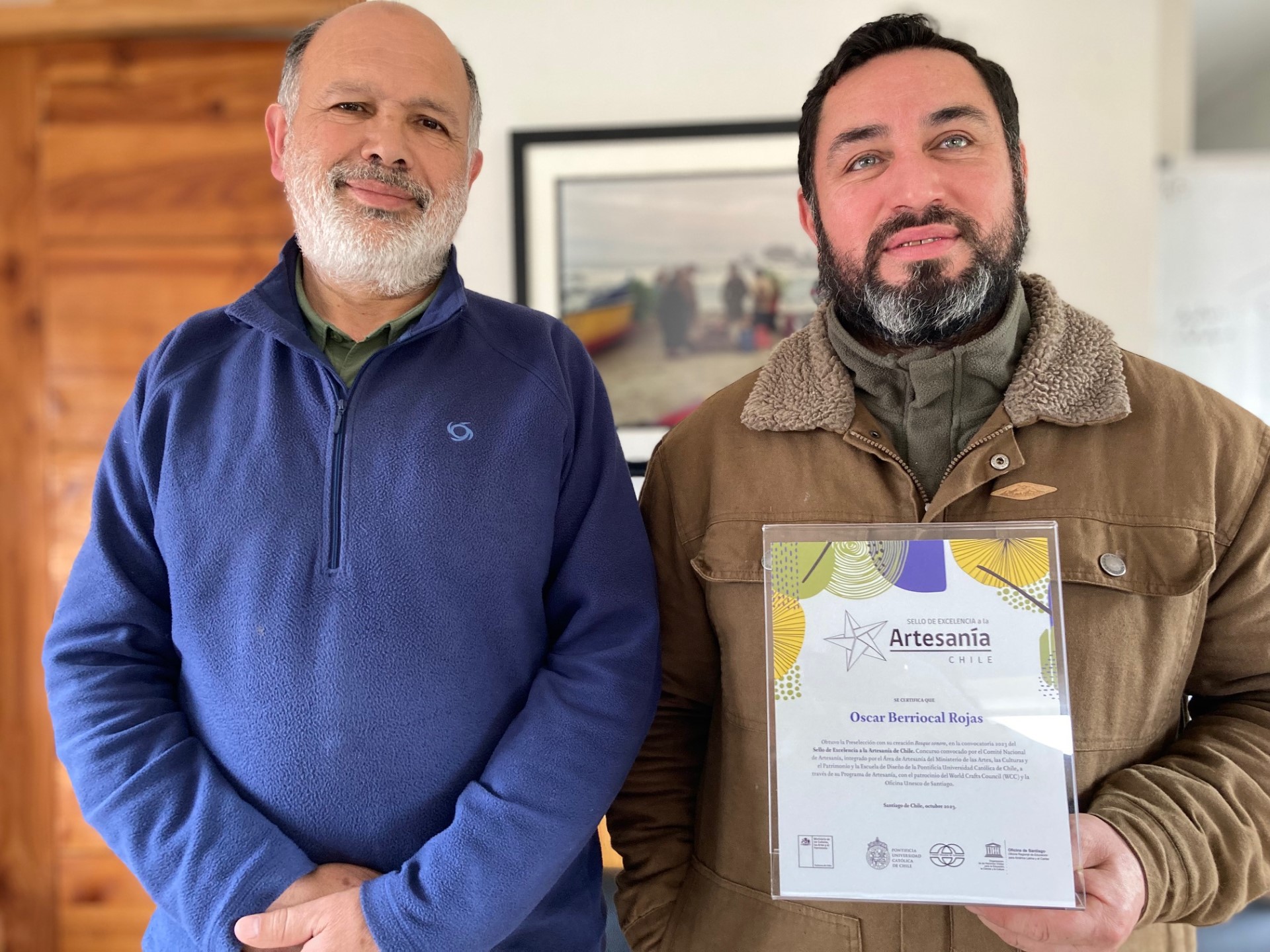 Dos artesanos de Los Ríos entre preseleccionados con Sello de Excelencia a la Artesanía de Chile 