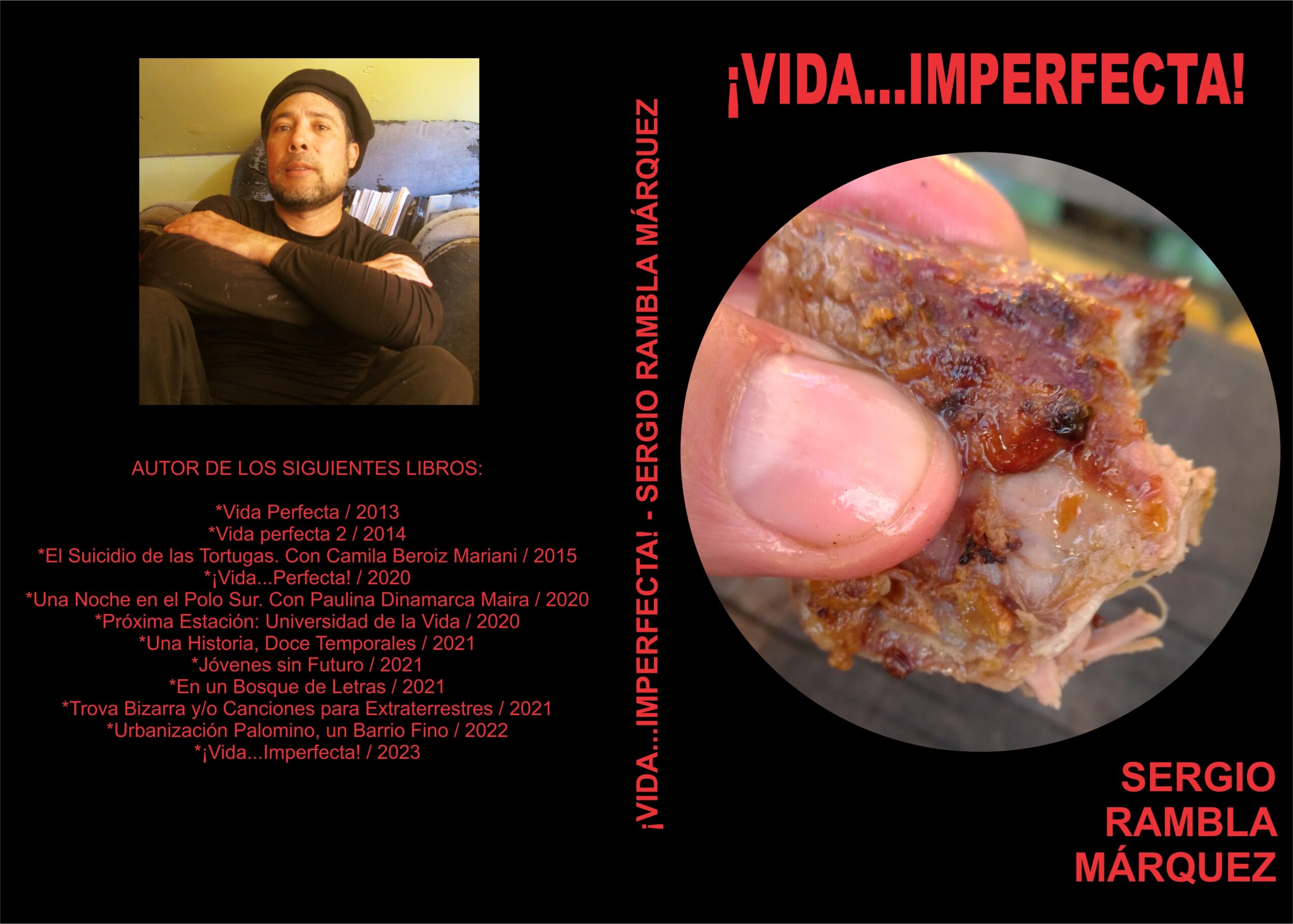 Sergio Rambla Márquez lanza su nievo libro “¡Vida…Imperfecta!”, en el marco de la 31° versión de la Feria del Libro de Valdivia