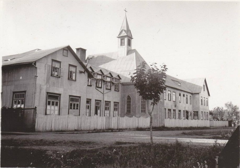 Imagen: Archivo diócesis de Villarrica. Década 1930.