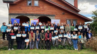 Estudiantes de Futrono se inspiraron en Neruda y Ramón Quichiyao