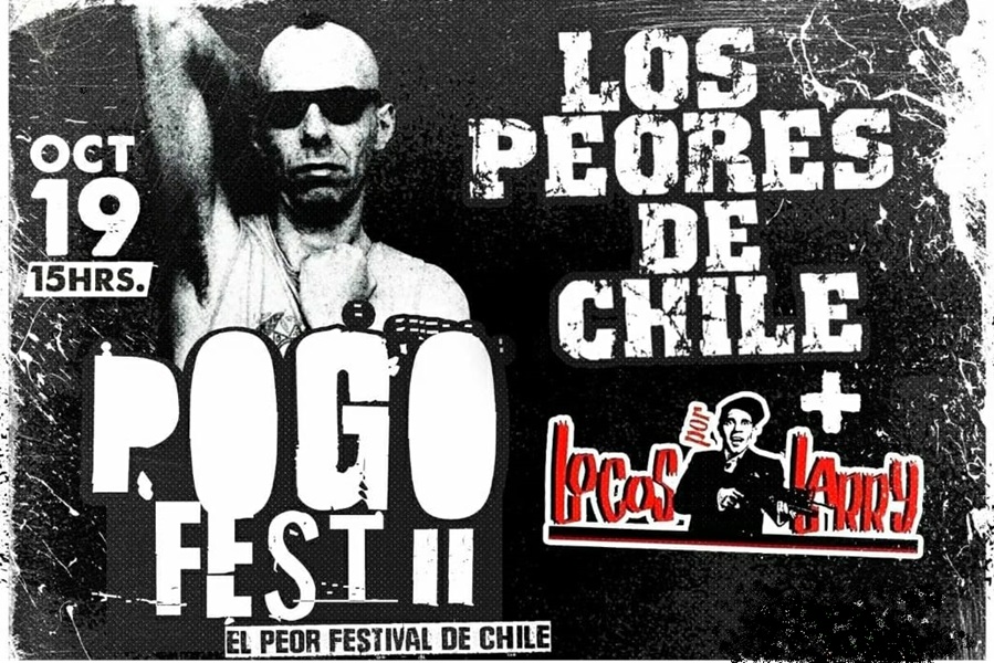 Los Peores de Chile anuncian la parrilla de “Pogo Fest 2”