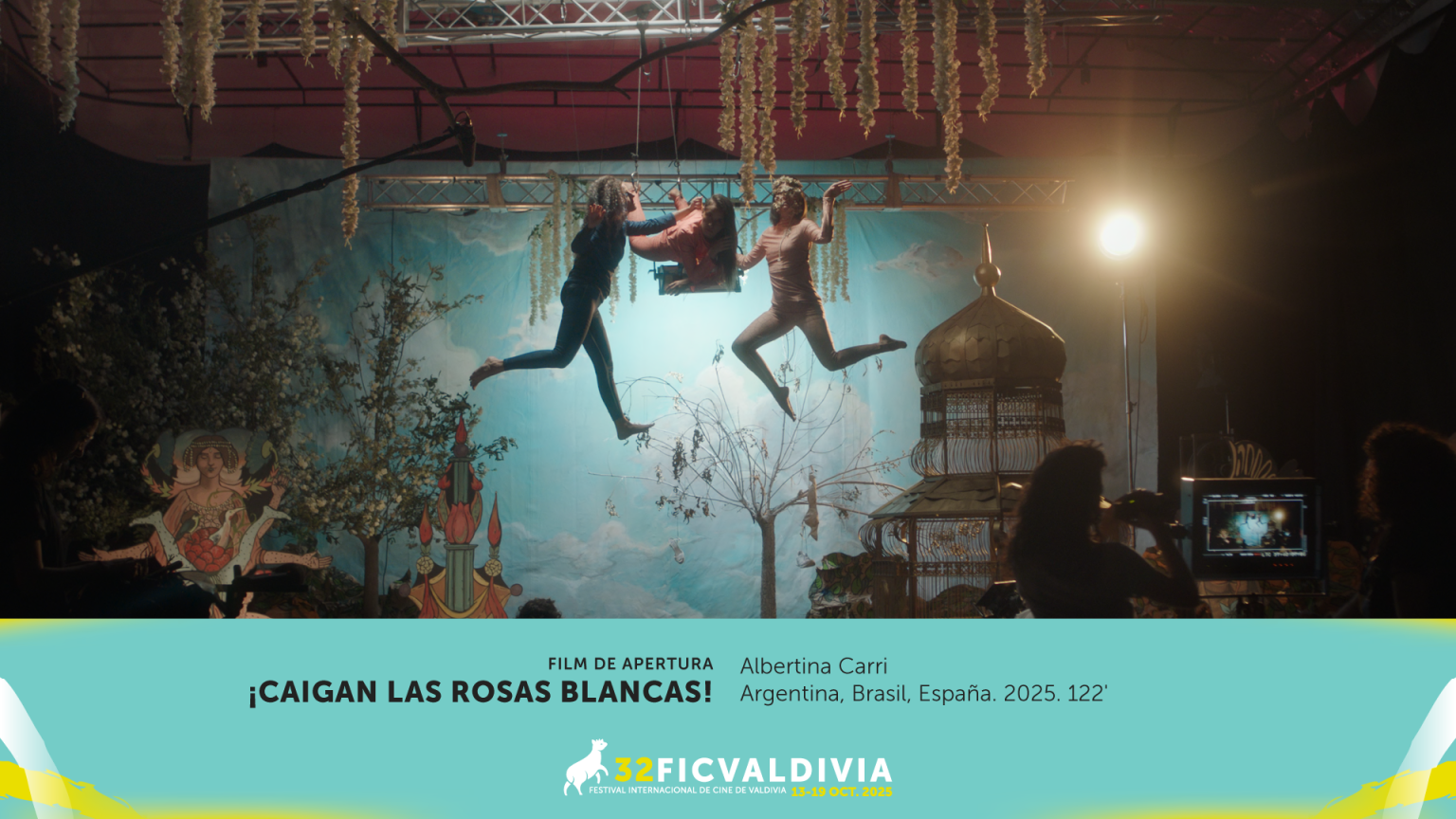 FICValdivia abre su convocatoria 2025 y anuncia “¡Caigan las rosas blancas!” como su Film de Apertura