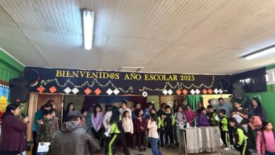 Escuela Rucaklen de Lumaco el Día de la Familia.