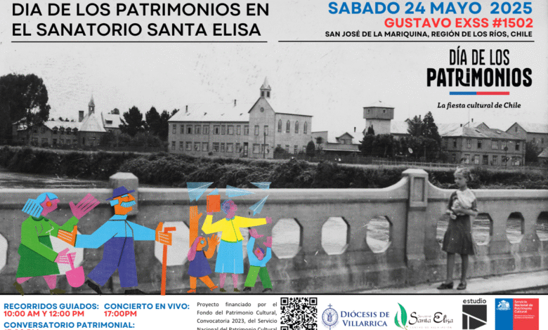 Mariquina celebra el Día de los Patrimonios en el Sanatorio Santa Elisa