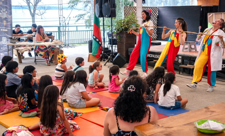 Cía. La Cuerda Carpa Costanera Lago Ranco. FesteJA 2024. Foto Franco von Arx