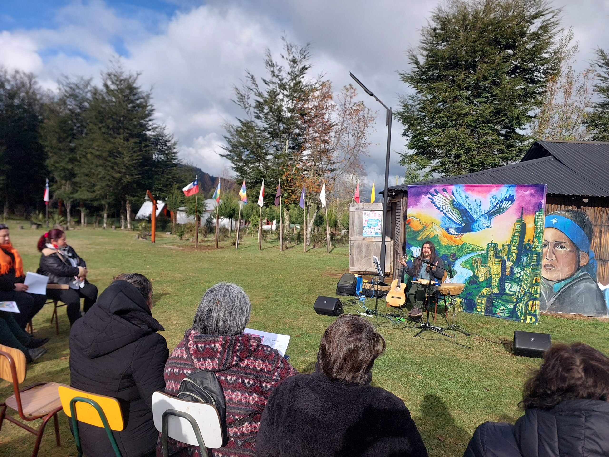We Tripantü reunió a comunidades de Mariquina en torno al ülkantun, la lengua y la cosmovisión mapuche